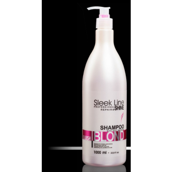 .STAPIZ BLUSH BLOND Szampon Sleek Line 1L .